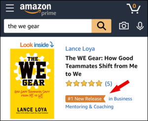 Image of The WE Gear book cover
