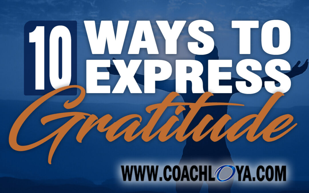 10 Ways to Express Gratitude