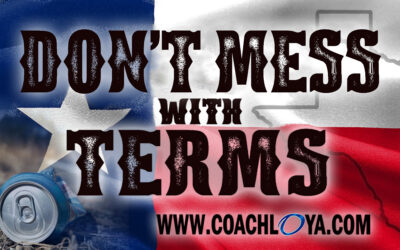 Don’t Mess with Terms