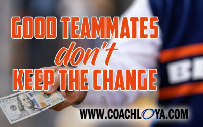 Good Teammates Don’t Keep the Change